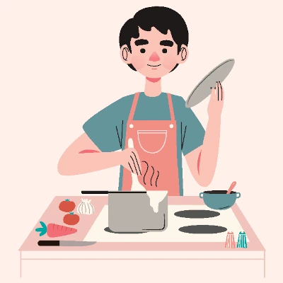 Person cooking